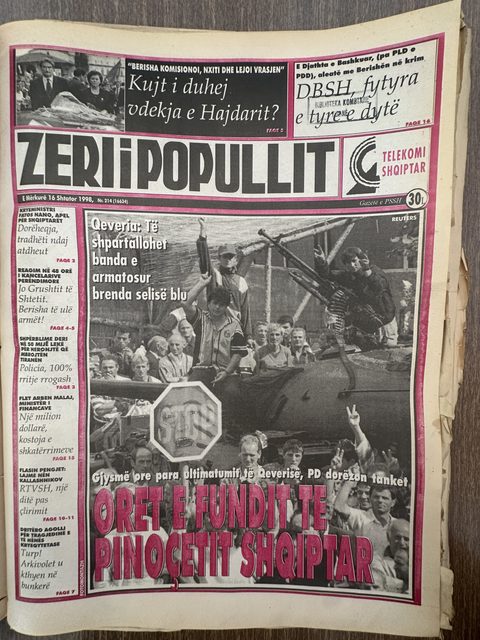 Zëri i Popullit 1998-09-16