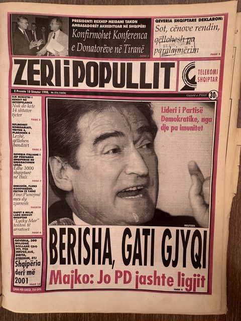 Zëri i Popullit 1998-09-18