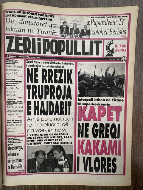 Zëri i Popullit 1998-09-23