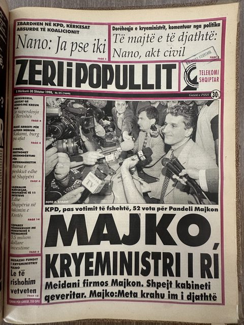 Zëri i Popullit 1998-09-30