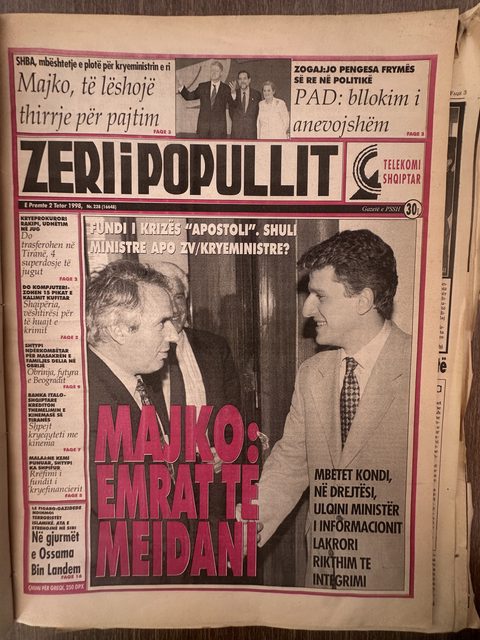 Zëri i Popullit 1998-10-02