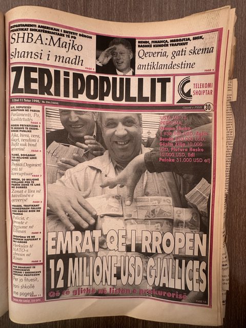 Zëri i Popullit 1998-10-11