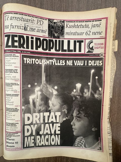 Zëri i Popullit 1998-10-17