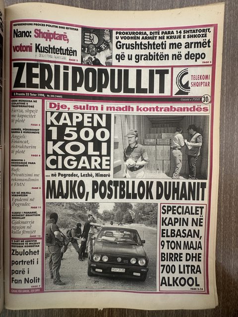Zëri i Popullit 1998-10-23
