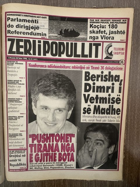 Zëri i Popullit 1998-10-30