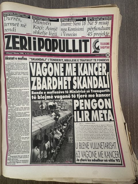 Zëri i Popullit 1998-11-07