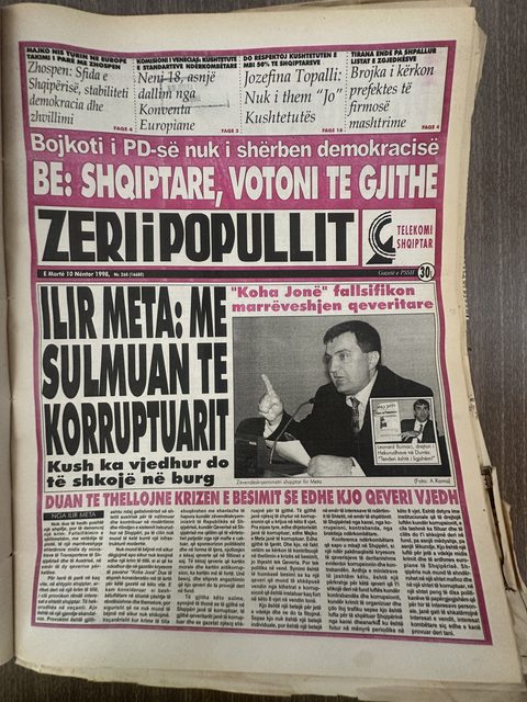 Zëri i Popullit 1998-11-10