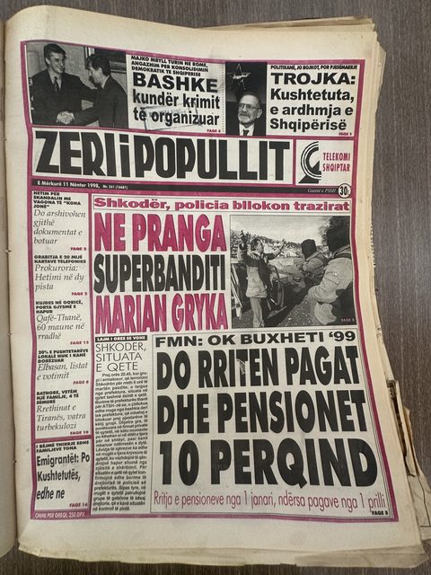 Zëri i Popullit 1998-11-11