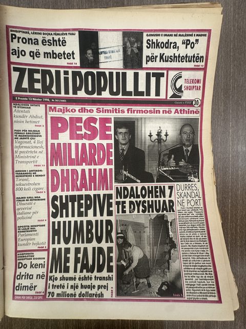 Zëri i Popullit 1998-11-13