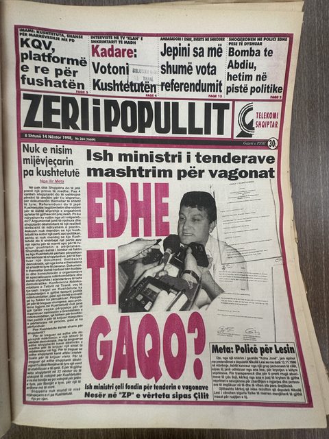 Zëri i Popullit 1998-11-14