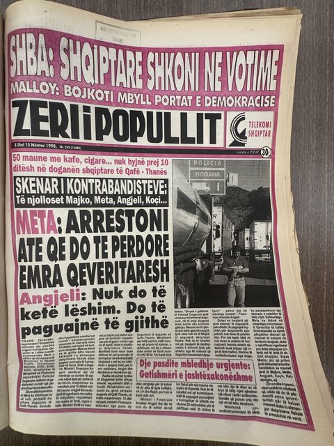 Zëri i Popullit 1998-11-15