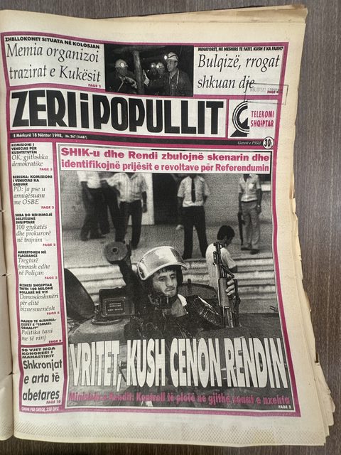 Zëri i Popullit 1998-11-18