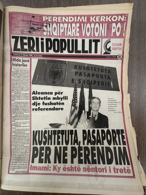 Zëri i Popullit 1998-11-21