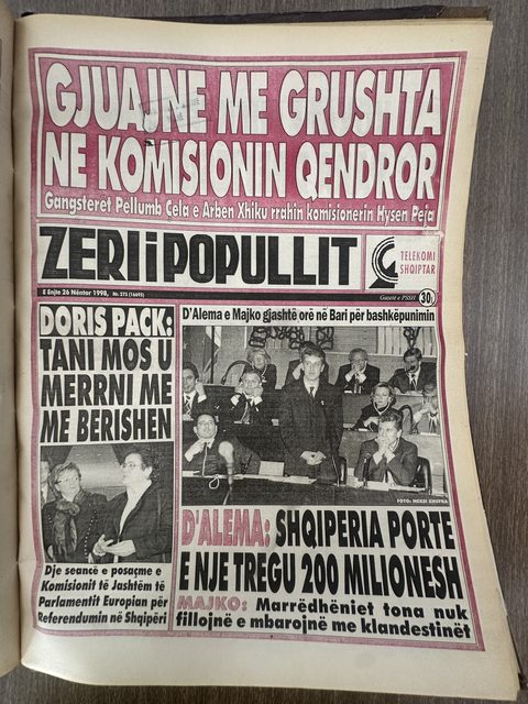 Zëri i Popullit 1998-11-26