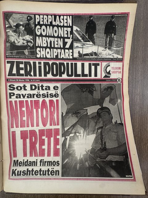 Zëri i Popullit 1998-11-28