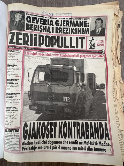 Zëri i Popullit 1998-12-01