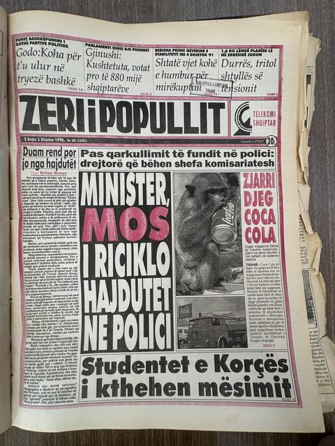 Zëri i Popullit 1998-12-03