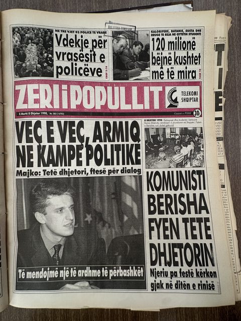 Zëri i Popullit 1998-12-08