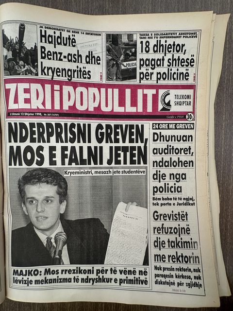 Zëri i Popullit 1998-12-12