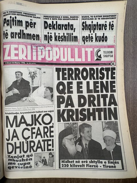 Zëri i Popullit 1998-12-26