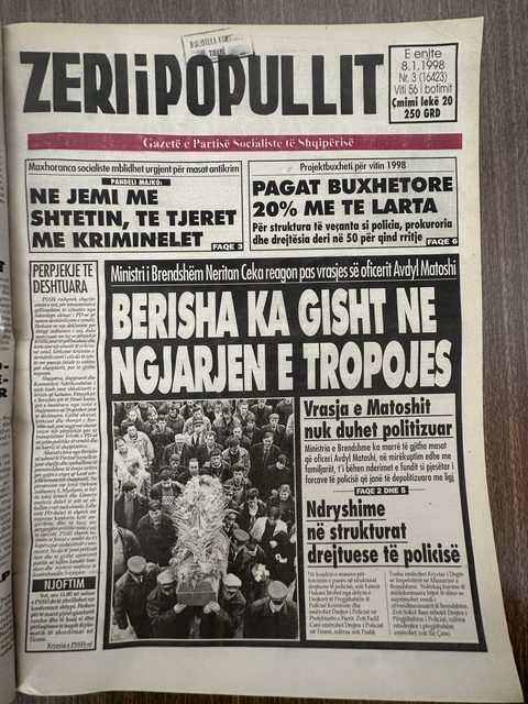Zëri i Popullit 1998-01-08