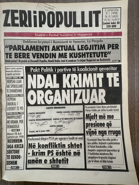 Zëri i Popullit 1998-01-09
