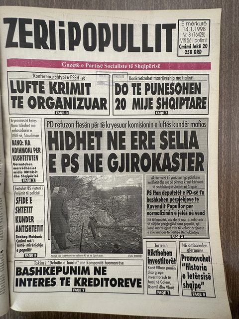 Zëri i Popullit 1998-01-14