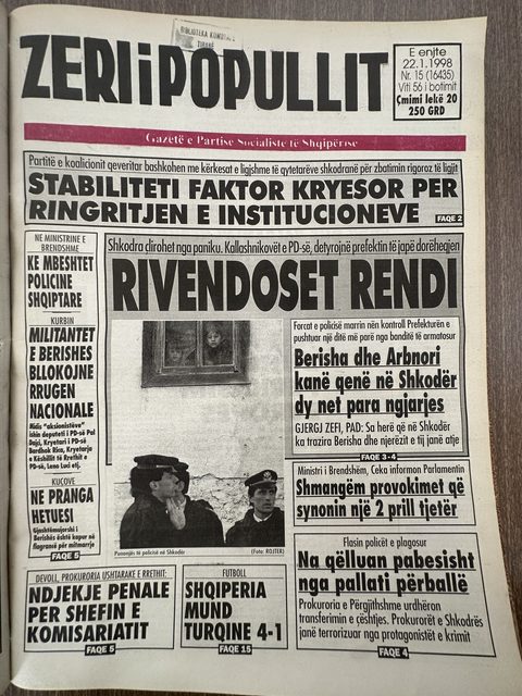 Zëri i Popullit 1998-01-22