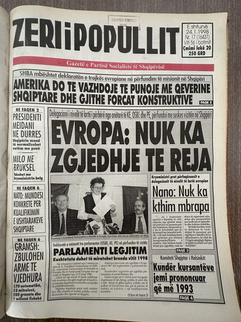 Zëri i Popullit 1998-01-24