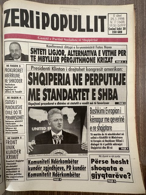 Zëri i Popullit 1998-01-25