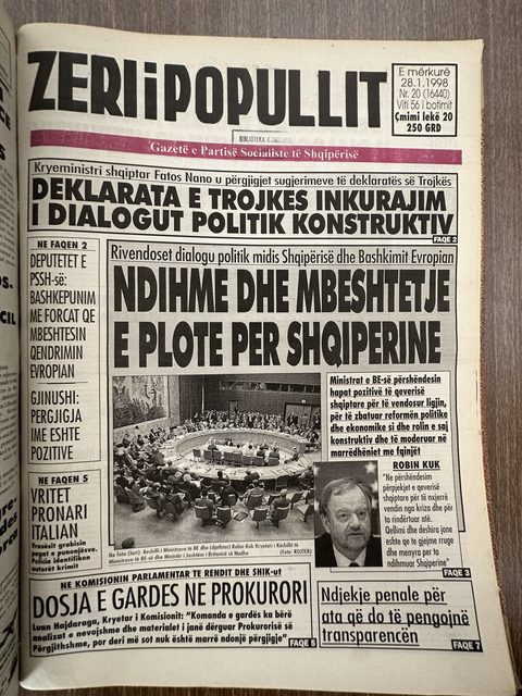 Zëri i Popullit 1998-01-28