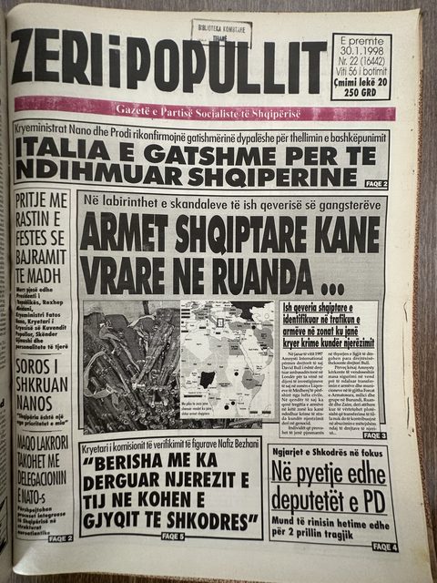Zëri i Popullit 1998-01-30