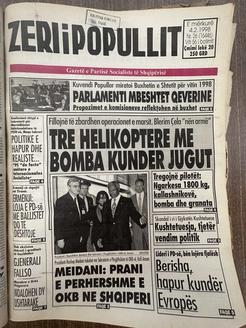 Zëri i Popullit 1998-02-04