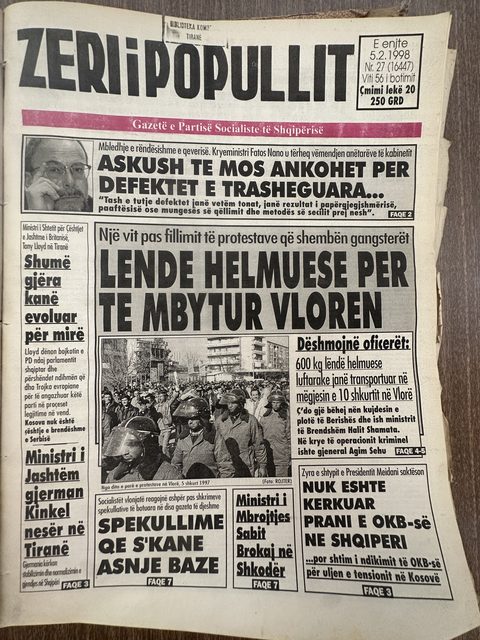 Zëri i Popullit 1998-02-05