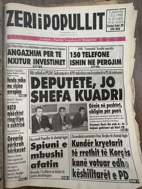 Zëri i Popullit 1998-02-13