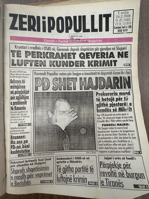 Zëri i Popullit 1998-02-26