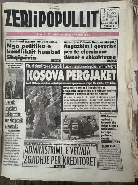 Zëri i Popullit 1998-03-03