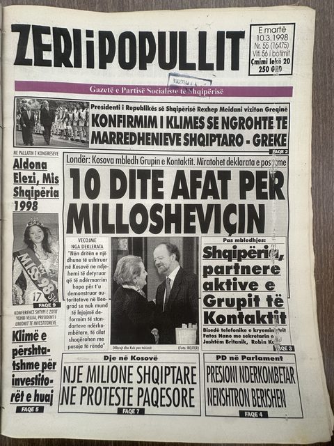 Zëri i Popullit 1998-03-10