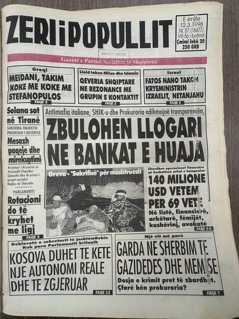 Zëri i Popullit 1998-03-12