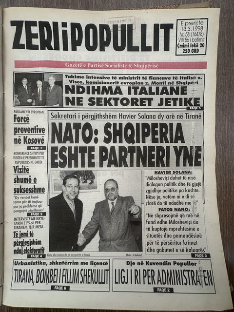 Zëri i Popullit 1998-03-13