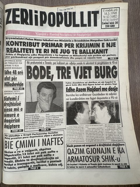 Zëri i Popullit 1998-03-18