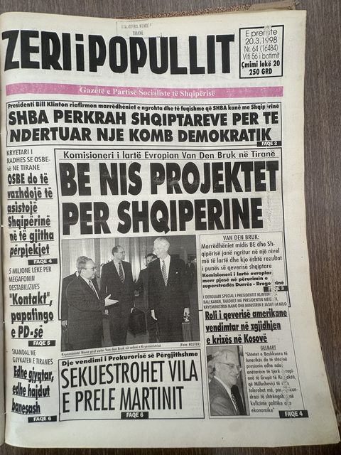 Zëri i Popullit 1998-03-20