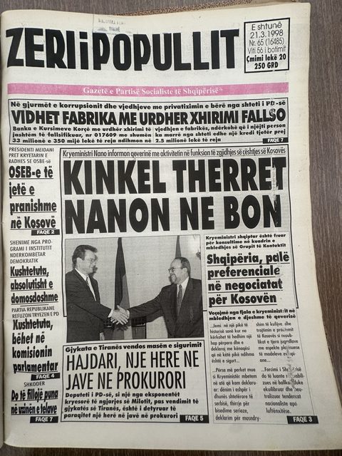 Zëri i Popullit 1998-03-21
