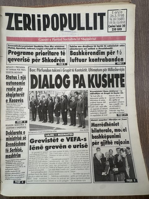 Zëri i Popullit 1998-03-26