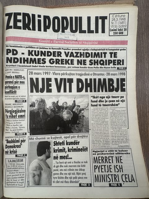 Zëri i Popullit 1998-03-28