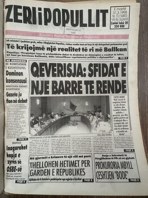 Zëri i Popullit 1998-03-31