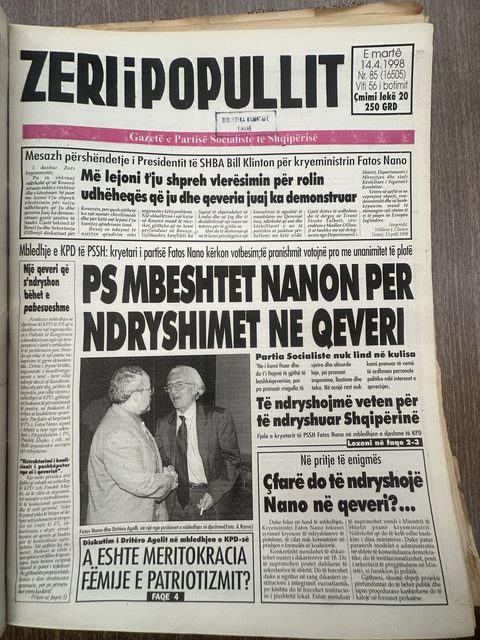 Zëri i Popullit 1998-04-14