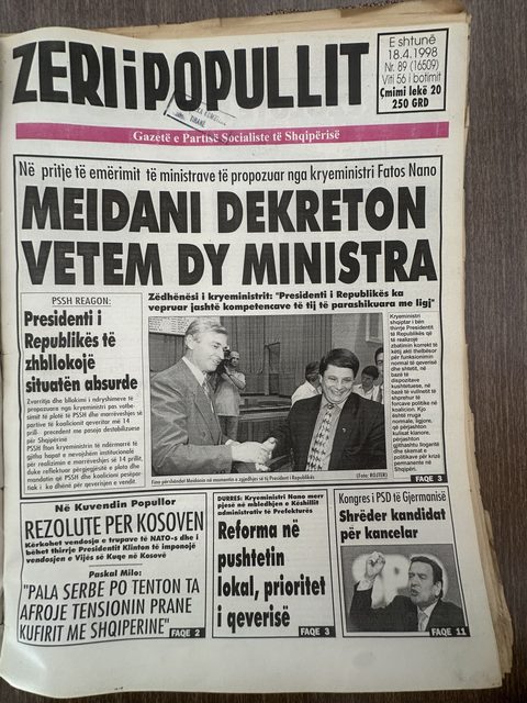Zëri i Popullit 1998-04-18