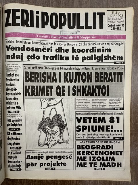 Zëri i Popullit 1998-05-17