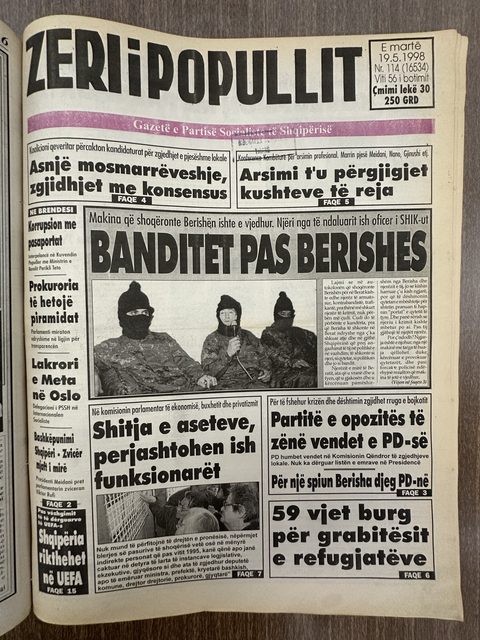Zëri i Popullit 1998-05-19